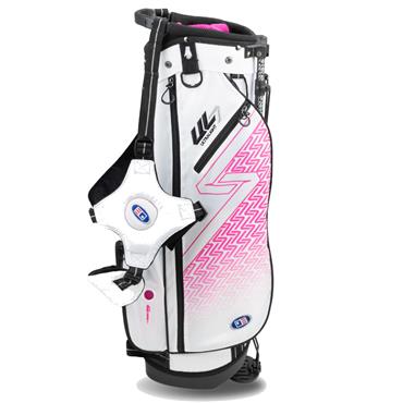 U.S. Kids US Kids 54" Stand Bag  White - Pink - Black