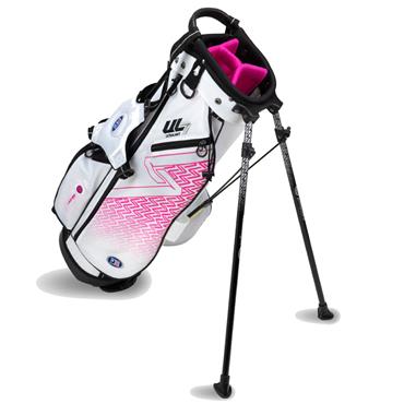 U.S. Kids US Kids 54" Stand Bag  White - Pink - Black