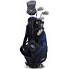 U.S. Kids Junior Age 6+ (45") 4 Club Stand Set Right Hand Blue - Black