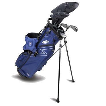 U.S. Kids Junior Age 12+ (63") 5 Club Stand Set Left Hand Navy