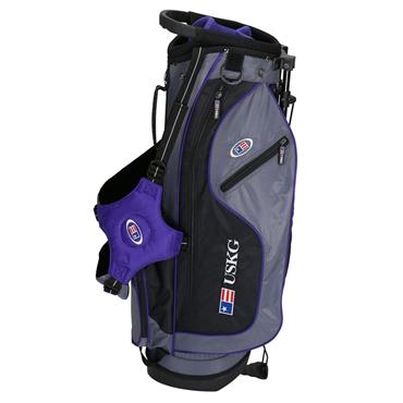U.S. Kids Junior 54" UL54 Stand  Bag  Grey - Purple