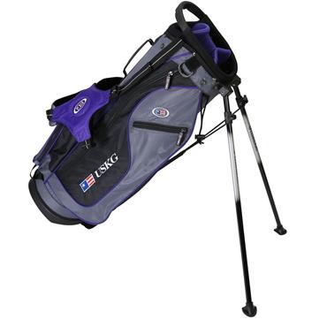 U.S. Kids Junior 54" UL54 Stand  Bag  Grey - Purple