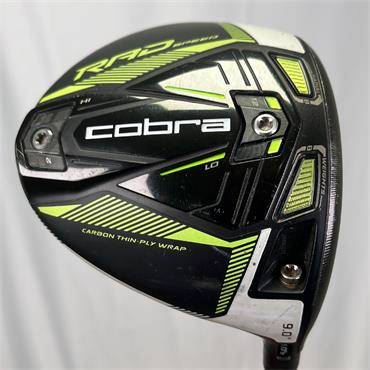 Cobra Rad Speed 9.0 Aldila Stiff Driver Gents RH