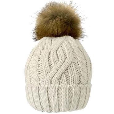 Surprizeshop Waterproof Bobble Hat  White