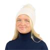 Surprizeshop Ladies Waterproof Bobble Hat  Winter White