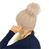 Surprizeshop Waterproof Bobble hat  Stone