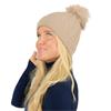 Surprizeshop Waterproof Bobble hat  Stone