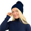 Surprizeshop Waterproof Bobble hat  Navy