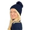 Surprizeshop Waterproof Bobble hat  Navy