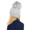 Surprizeshop Waterproof Bobble Hat  Grey