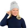 Surprizeshop Waterproof Bobble Hat  Grey