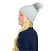 Surprizeshop Waterproof Bobble Hat  Grey