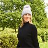 Surprizeshop Waterproof Bobble Hat  Grey