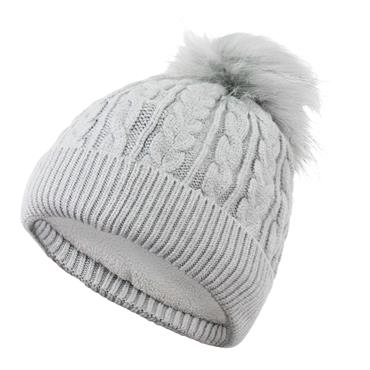 Surprizeshop Waterproof Bobble Hat  Grey