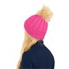 Surprizeshop Waterproof Bobble hat  Hot Pink