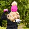 Surprizeshop Waterproof Bobble hat  Hot Pink