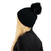 Surprizeshop Waterproof Bobble hat  Black
