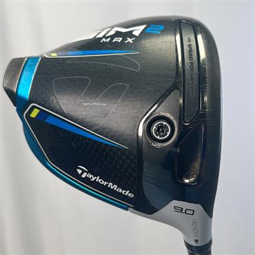 TaylorMade SIM2 Max 9.0 Hzrdus Red Stiff Driver Gents RH