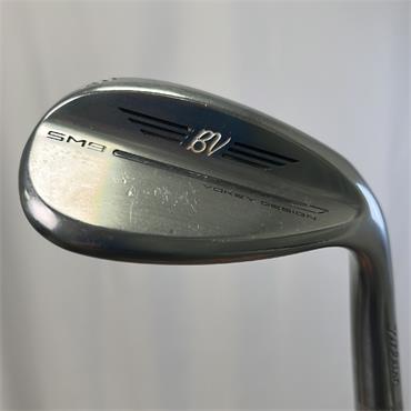 Titleist SM9 Chrome 58.08M Steel Wedge Gents RH