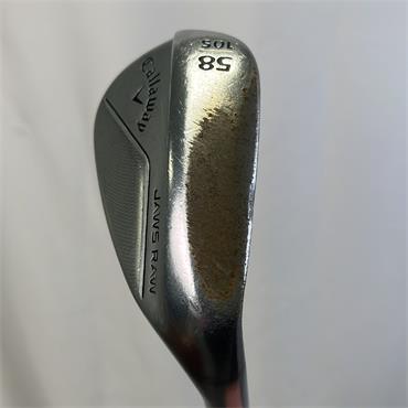 Callaway Jaws Raw 58.10S Steel Wedge Gents RH