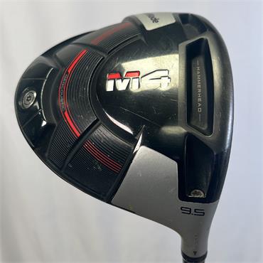 TaylorMade M4 9.5 Hzrdus Stiff Driver Gents RH