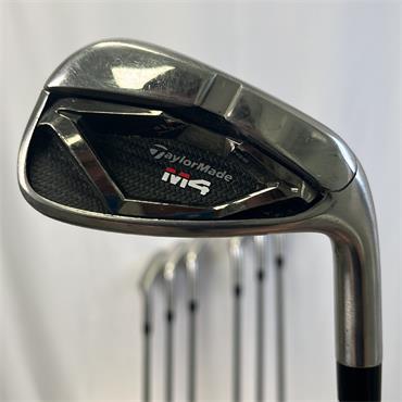 TaylorMade M4 5-SW KBS Stiff Steel Irons Gents RH