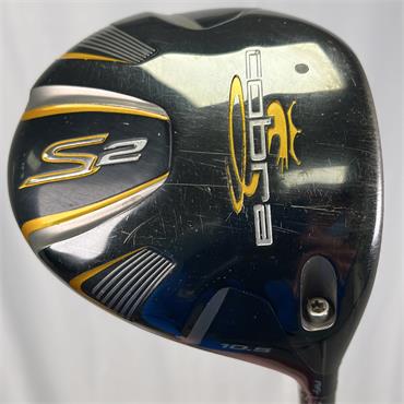 Cobra S2 Black 10.5 Fuji 65 Stiff Driver Gents RH