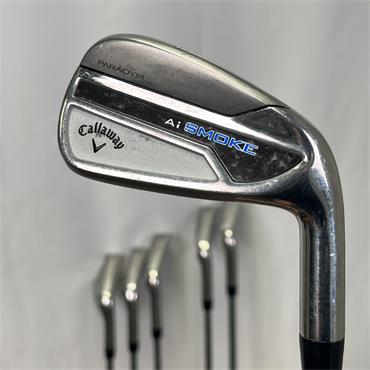 Callaway Ai Smoke 5-PW DG Stiff Steel Irons Gents RH