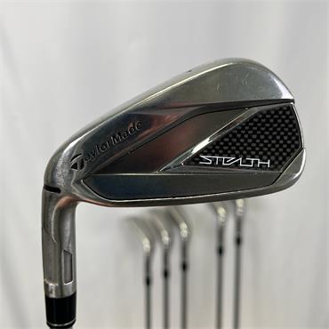 TaylorMade Stealth 5-PW KBS Stiff Steel Irons Gents LH