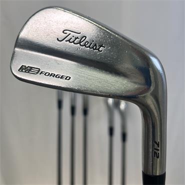 Titleist 712 MB/CB Combo 4-9 Steel Stiff Irons Gents RH