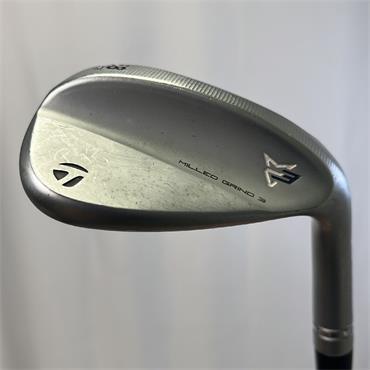 TaylorMade Milled Grind 3 Chrome 58.08LB Steel Wedge Gents RH