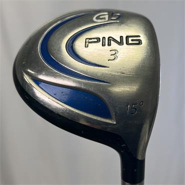 Ping G5 #3 Prolaunch 75 Stiff Fairway Gents RH