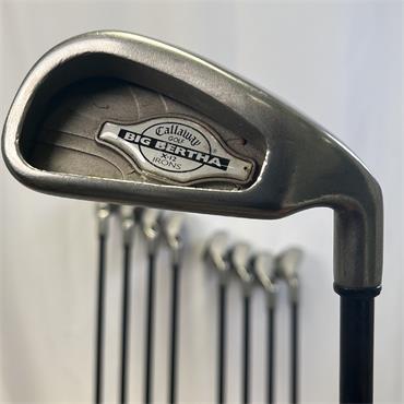 Callaway Big Bertha X-12 3-SW Reg Graphite Irons Gents RH