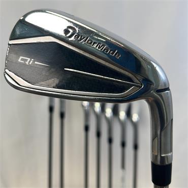 TaylorMade Qi 5-GW+SW KBS Regular Steel Irons Gents RH
