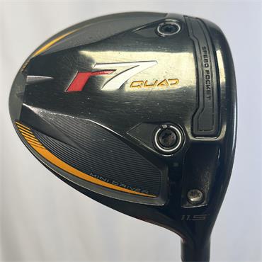 TaylorMade R7 Quad 11.5 Kaili XStiff Mini Driver Gents RH