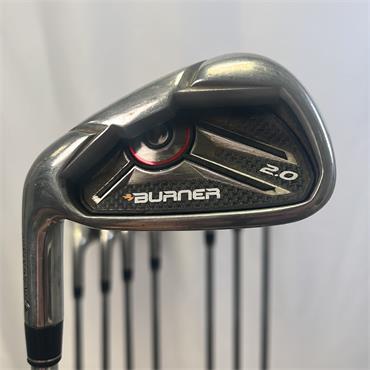 TaylorMade Burner 2.0 4-SW +0.5" Regular Steel Irons Gents LH