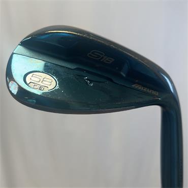 Mizuno S18 Blue 58.08 Steel Wedge Gents RH