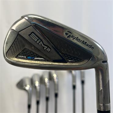 TaylorMade Sim 2 Max 5-SW KBS Steel Regular Irons Gents RH