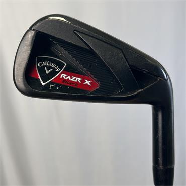 Callaway Razr X Black #4 Stiff Steel Iron Gents RH