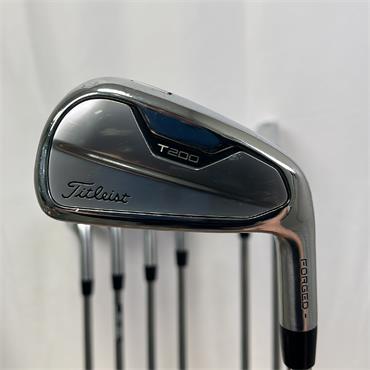 Titleist T200 2G 5-GW AMT Black Stiff Steel Irons Gents RH