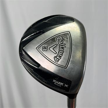 Callaway RAZR X Black #3 Graphite Stiff Fairway Gents RH