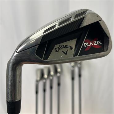 Callaway RAZR X 5-SW Regular Steel Irons Gents LH