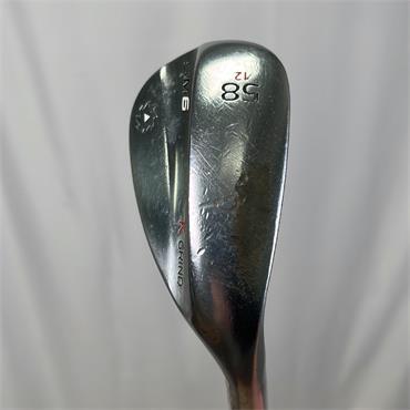 Titleist SM6 Chrome 58.12K Steel Wedge Gents RH