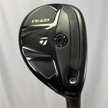 TaylorMade Qi4D #3 Reax 75 Stiff Hybrid Gents RH
