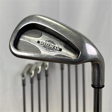 Callaway Steelhead X14 3-SW Regular Steel Irons Gents RH