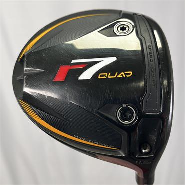 TaylorMade R7 Quad 11.5 Hzrdus XStiff Mini Driver Gents RH