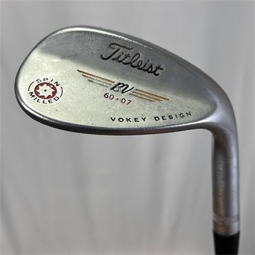Titleist Spin Milled 60.07 Steel Wedge Gents RH