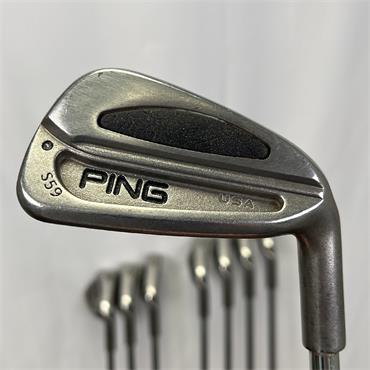 Ping S59 USA 3-PW Stiff Steel Irons Gents RH