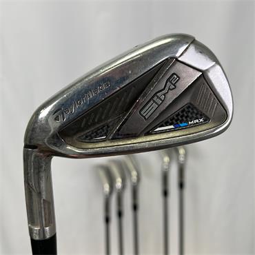 TaylorMade Sim 2 Max 5-PW KBS Regular Steel Irons Gents LH