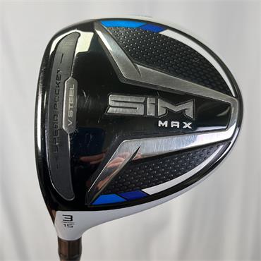 TaylorMade SIM Max #3 Ventus Blue FW Stiff Fairway Gents LH